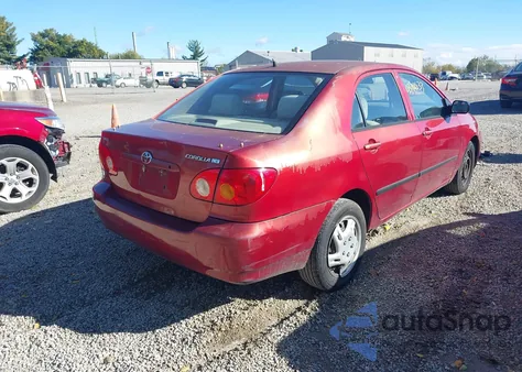 2003 Toyota Corolla Ce from USA, damaged, VIN 1NXBR32E53Z143334